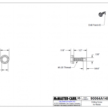 MCMASTERCARR    紧固件90064A148