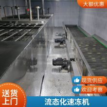 汇海机械 流态化速冻机 冷冻机 果蔬清洗设备 冷冻食品加工设备 欢迎咨询