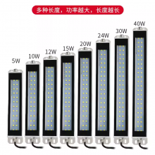 cnc加工中心led数控机床工作灯24v220V防水防油烟防爆荧光照明灯