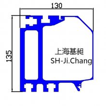 自动化输送设备输送线铝材135107滚轮输送线铝型材147 46铝镁合金