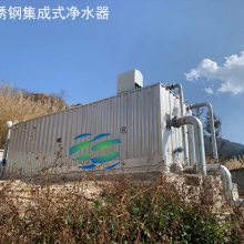 集成式一体化净水设备 大型农村净水器 水厂升级改造 城乡供水设备